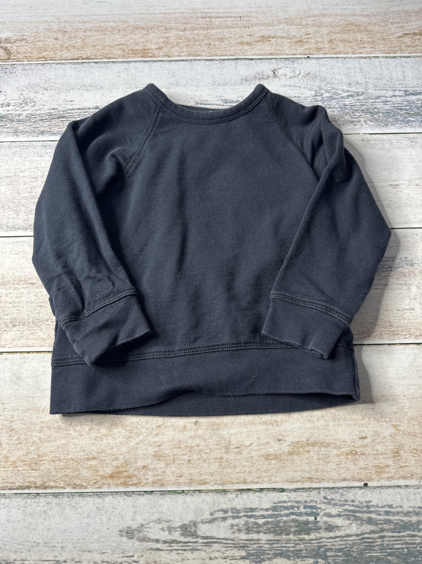 Colored Organics Unisex Black Sweatshirt Size: 2T Black