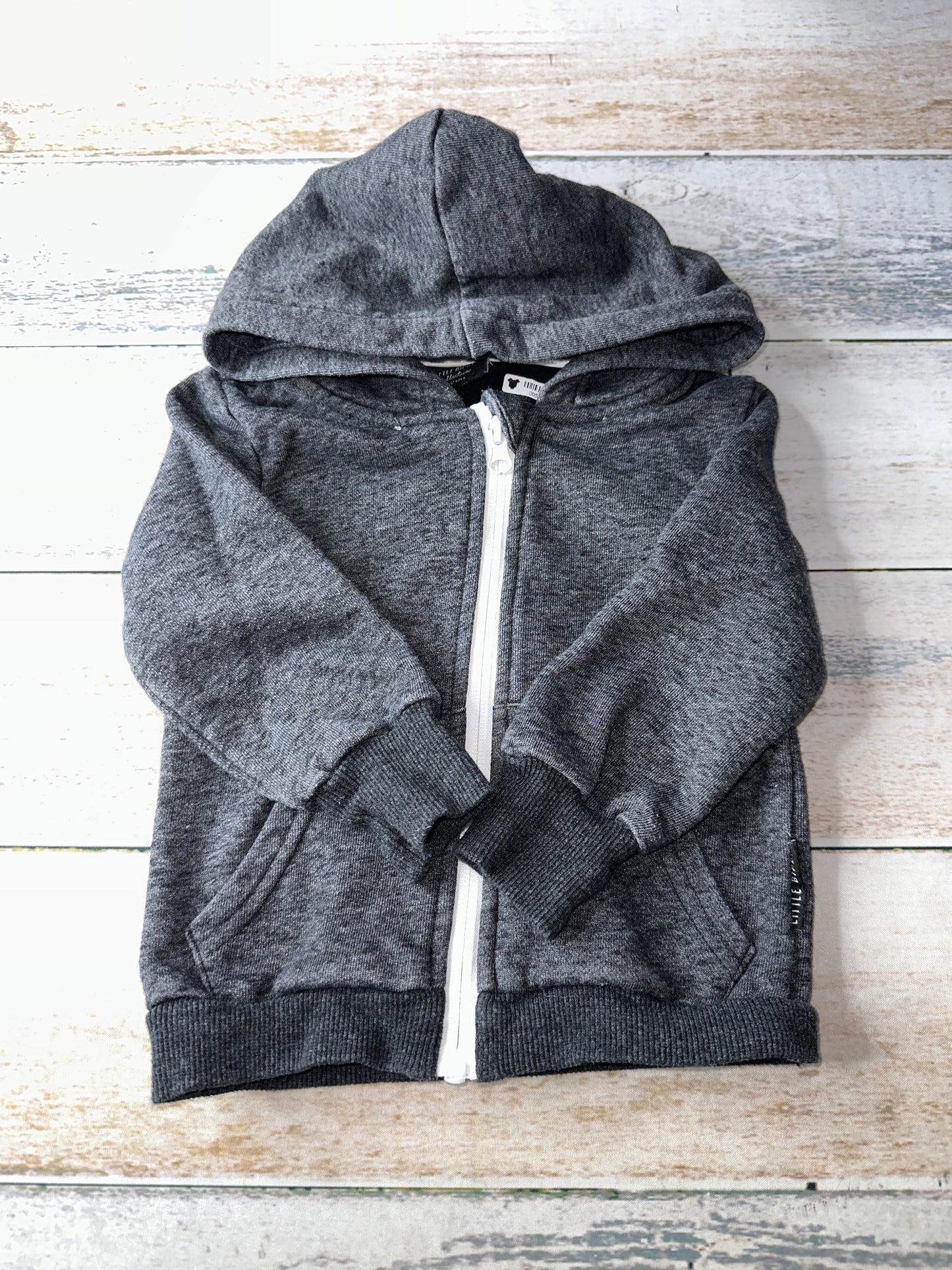 Little Bipsy Boys Black Hoodie Size: 12-18 months Black