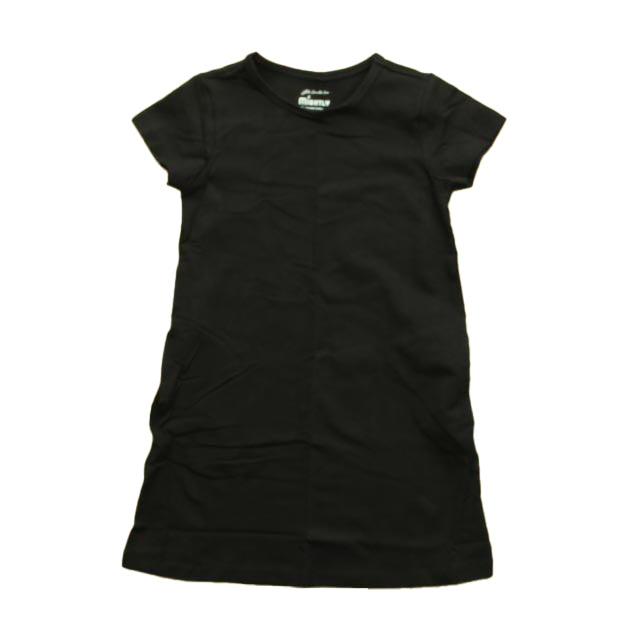 Mightly Girls Black Dress Size: 2-5T Black
