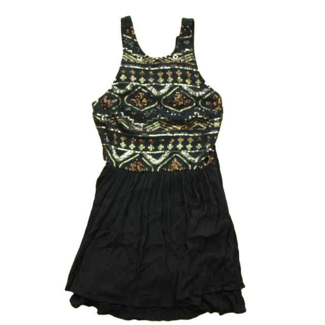 Hollister Girls Black Dress Size: Adult Small