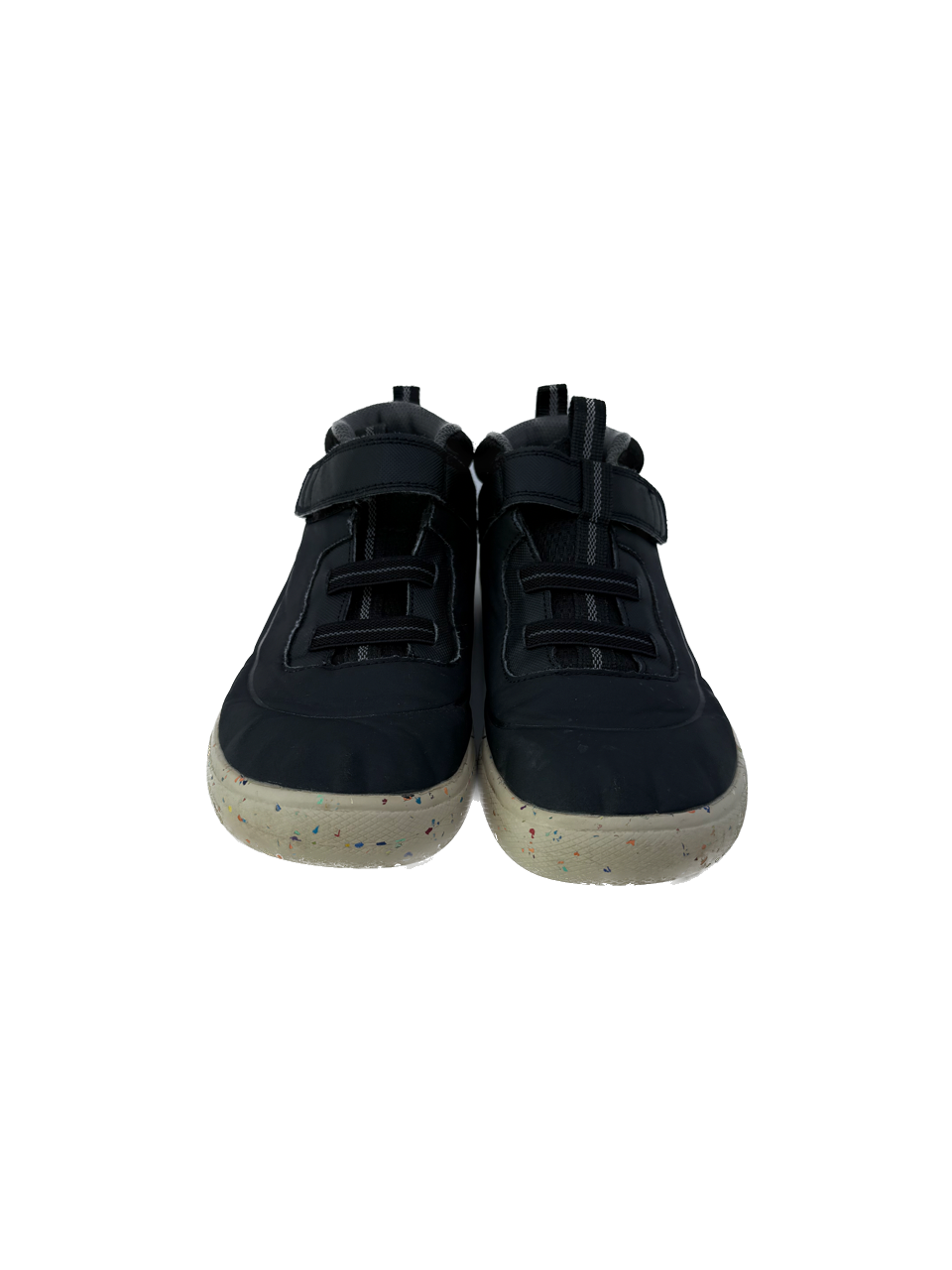 Unknown Unisex Black Sneakers Size: 1 Youth Black