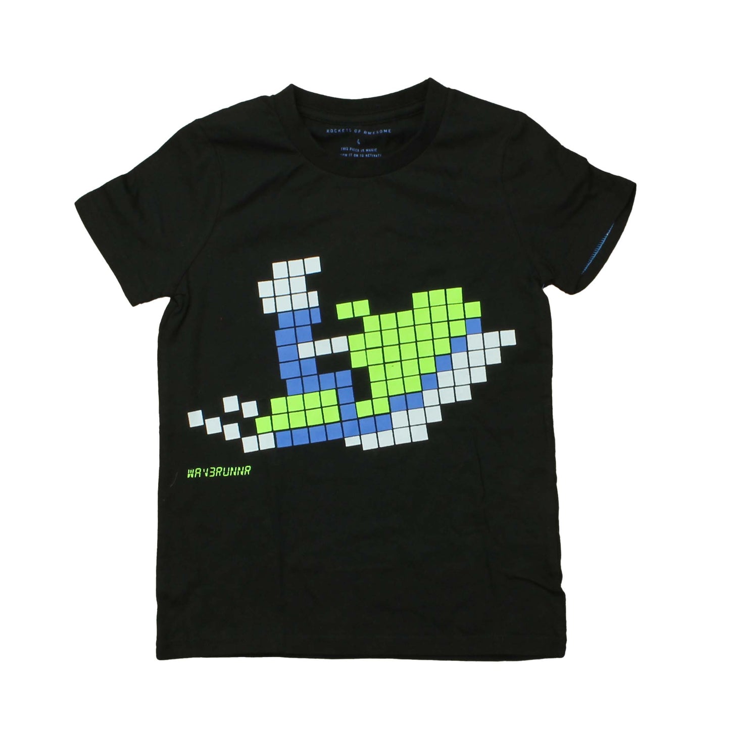 Rockets Of Awesome Boys Black T-Shirt Size: 4T Black