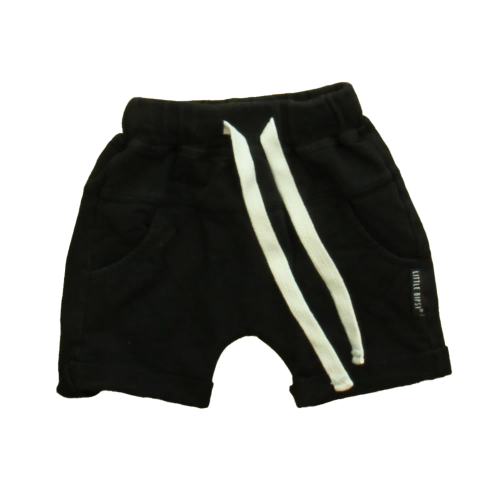 Little Bipsy Boys Black Shorts Size: 12-18 Months Black