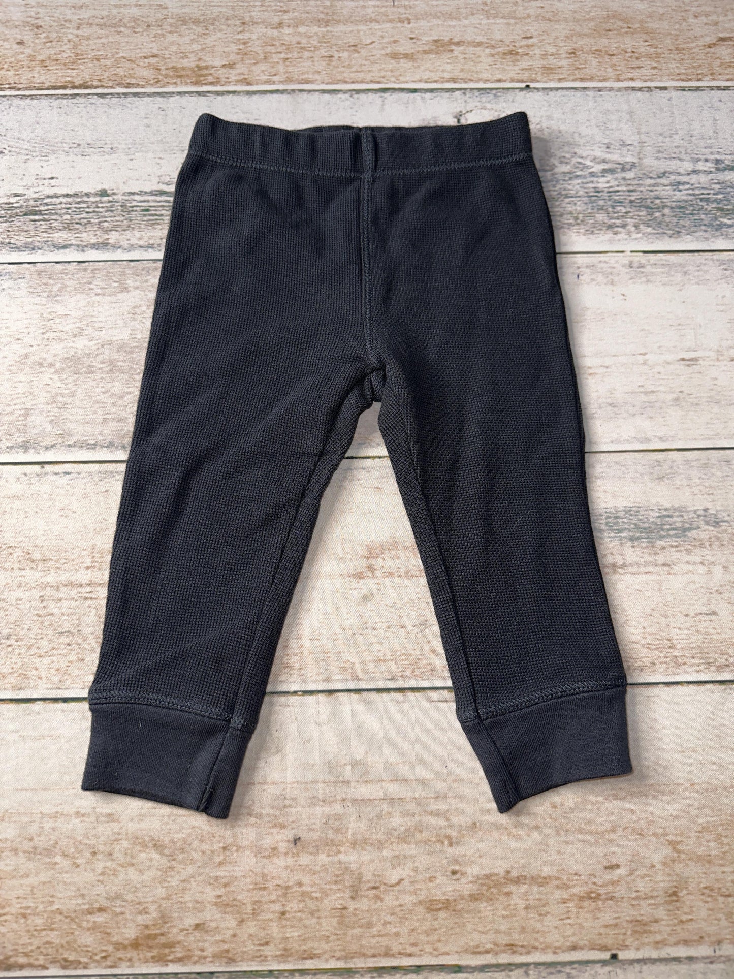Leveret Unisex Black Pants Size: 9 months Black