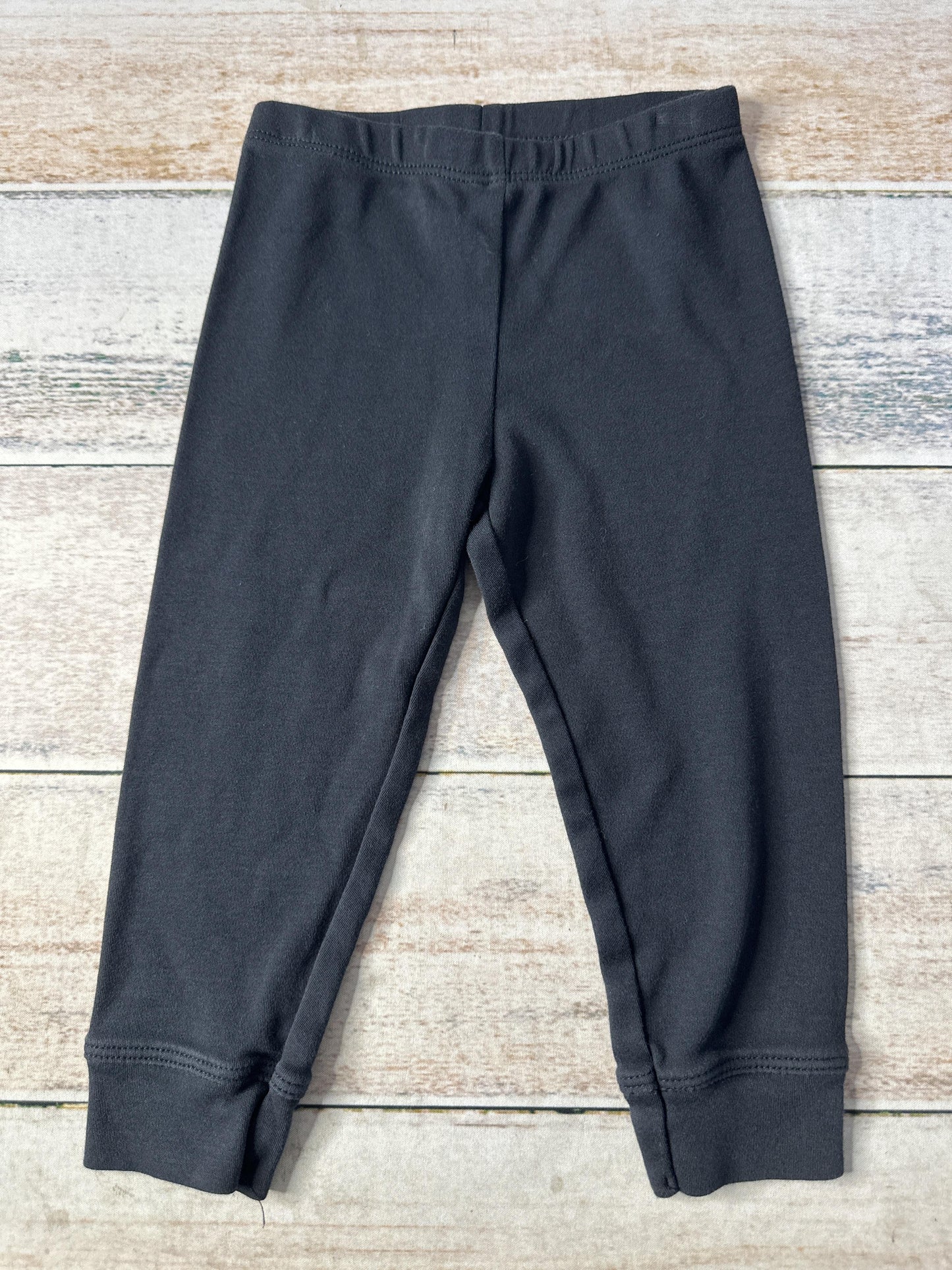 Primary Unisex Black Pants Size: 18-24 months Black