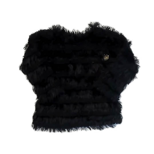 Juicy Couture Girls Black Sweater Size: 18 Months Black
