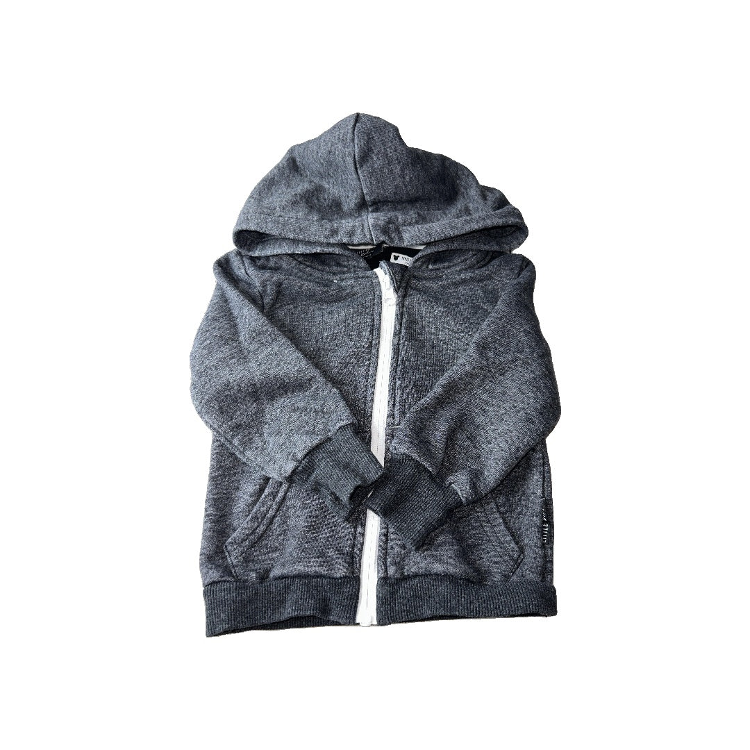 Little Bipsy Boys Black Hoodie Size: 12-18 months Black