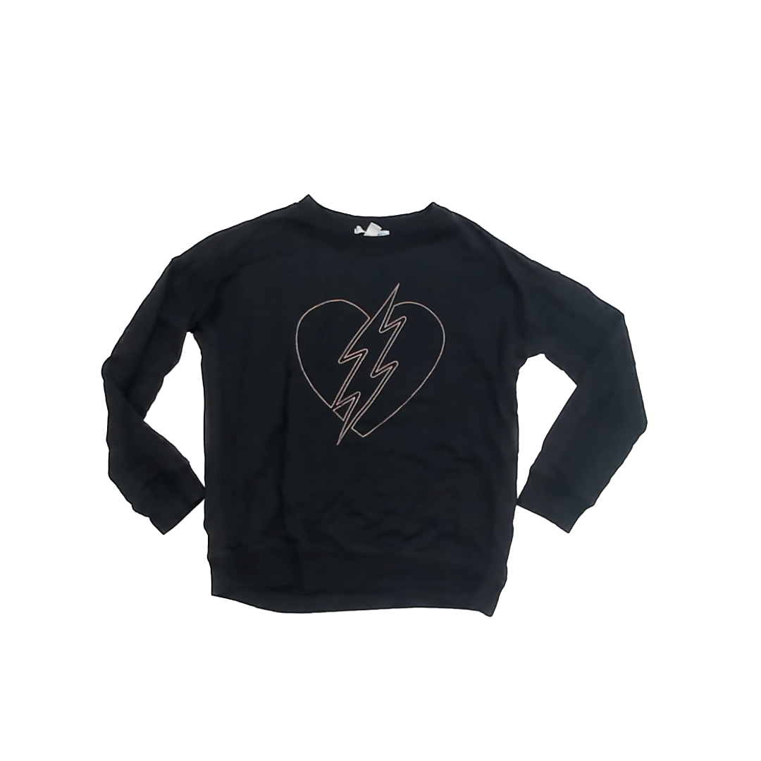 Rockets Of Awesome Girls Black Sweatshirt Size: 6 Years Black