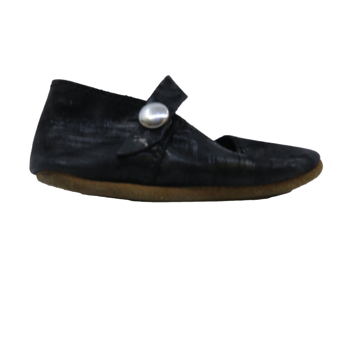 Unknown Brand Girls Black Shoes Size: 4 Infant Black