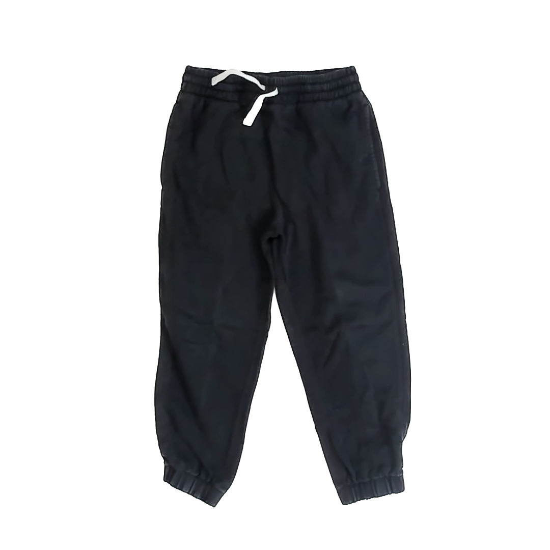 Hanna Andersson Boys Black Casual Pants Size: 5T Black