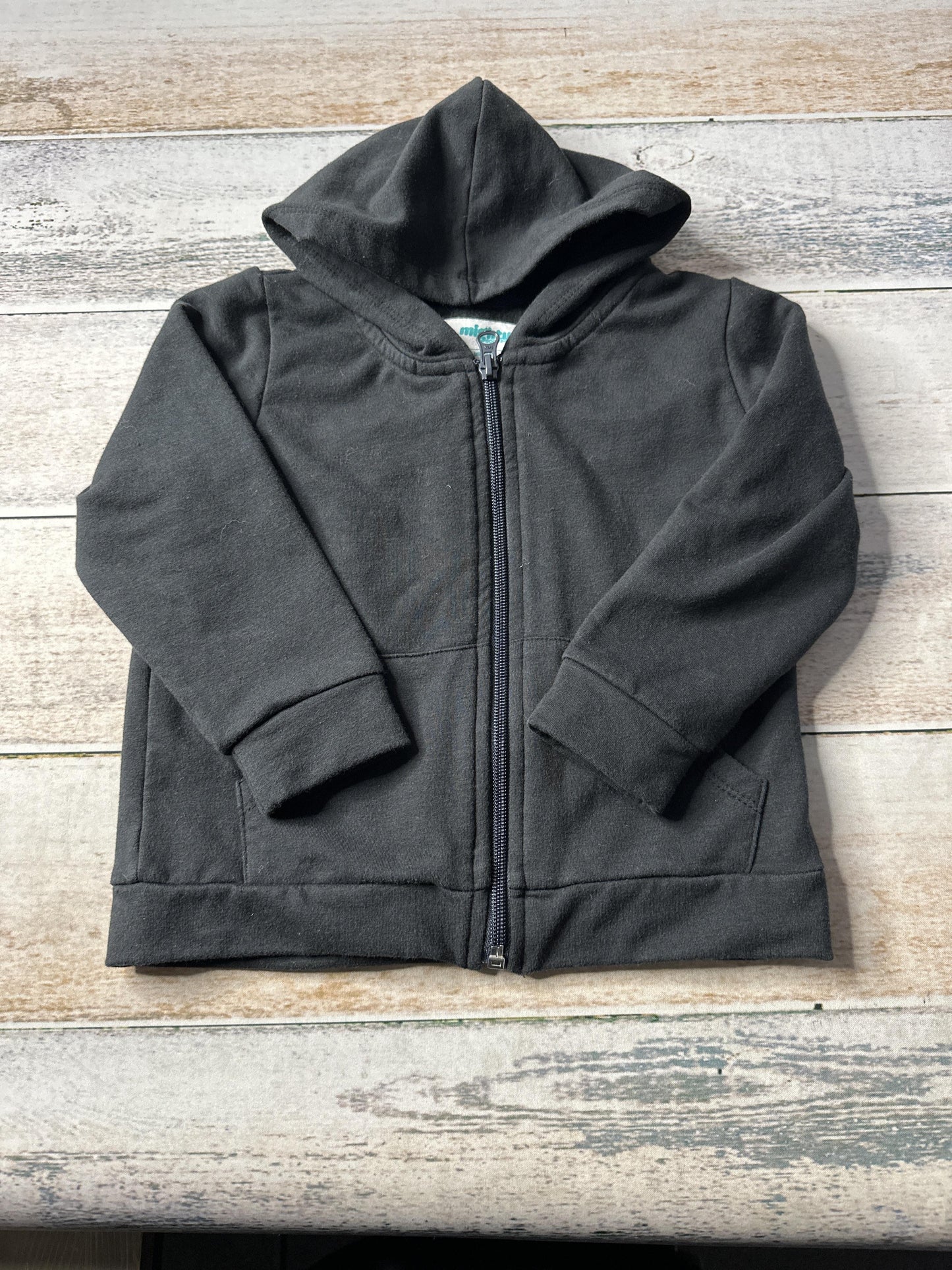 Mighty Girls Black Hoodie Size: 2T Black