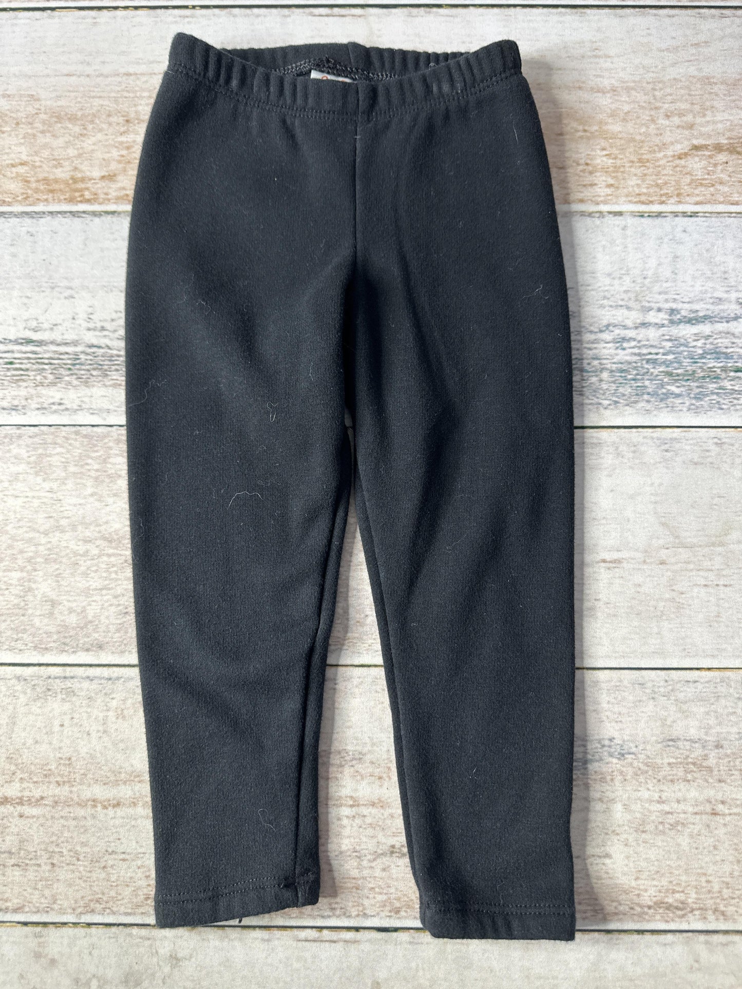 Cat & Jack Unisex Black Pants Size: 2T Black