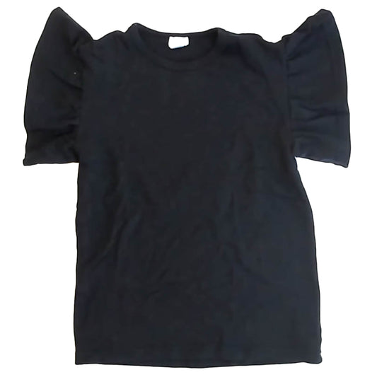 Jamie Kay Girls Black T-Shirt Size: 9 Years Black