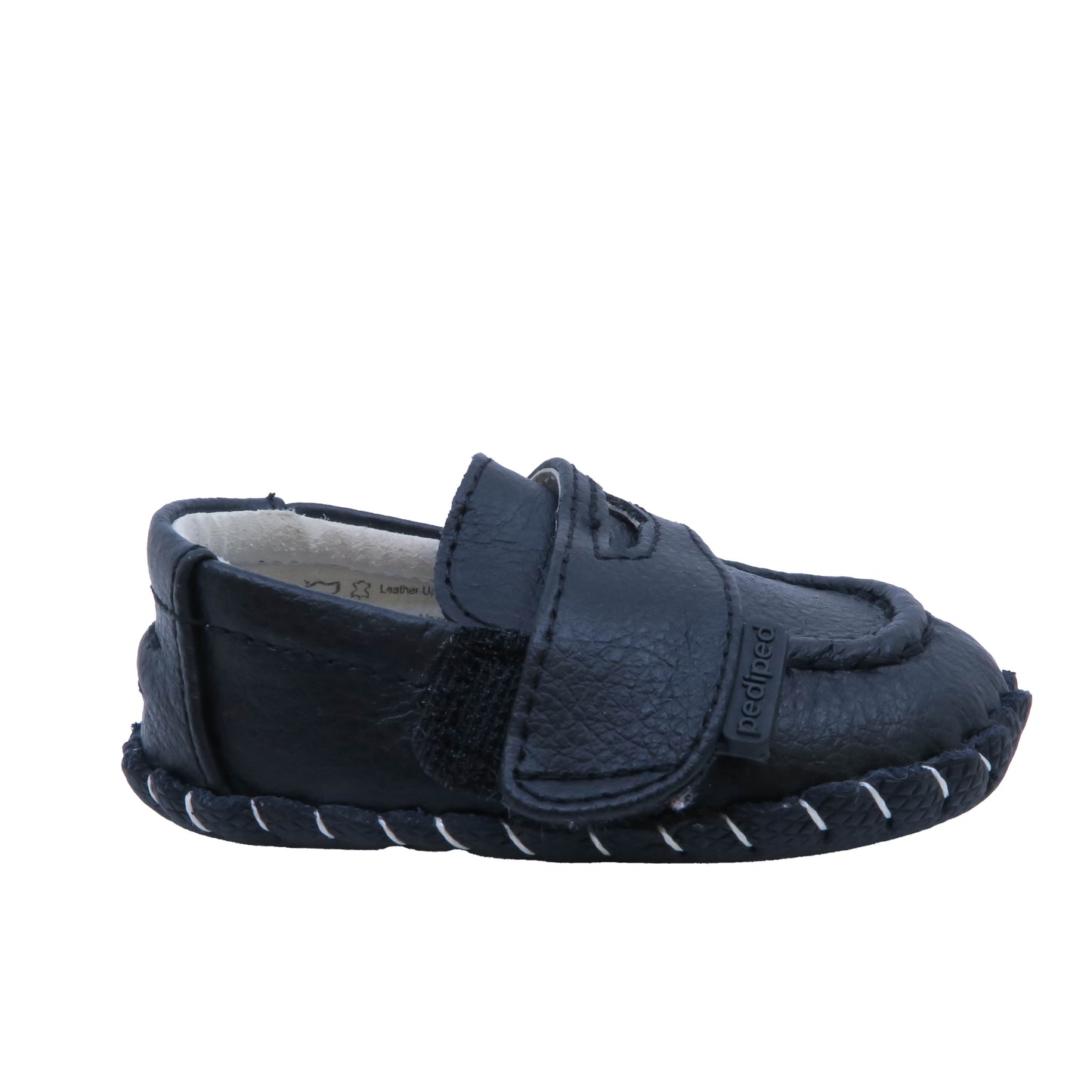 Pediped Boys Black Shoes Size: 0-6 Months Black