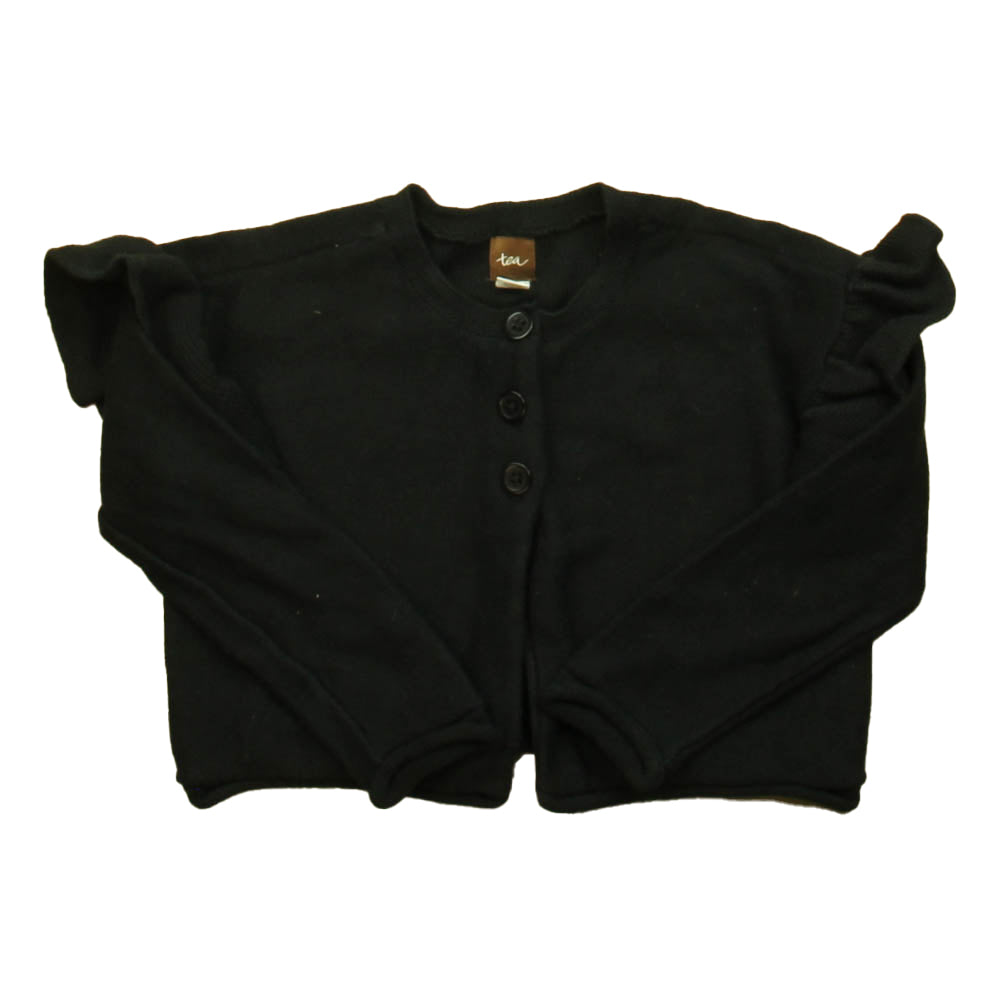 Tea Girls Black Sweater Size: 2-3T Black