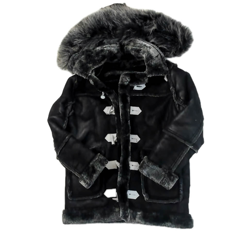 Jordan Craig Girls Black Winter Coat Size: 10 Years Black