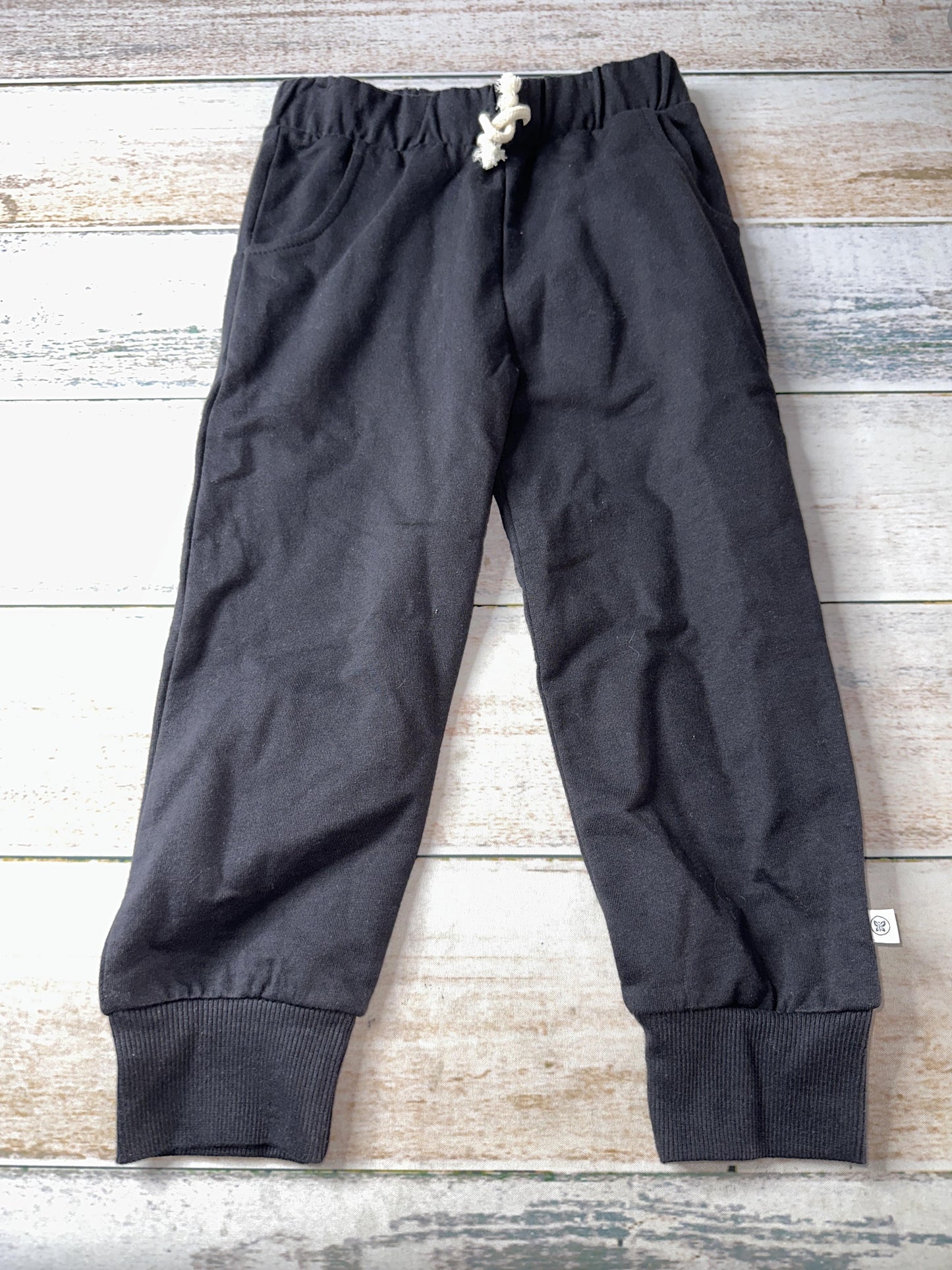 Honest co Unisex Black Pants Size: 3T Black