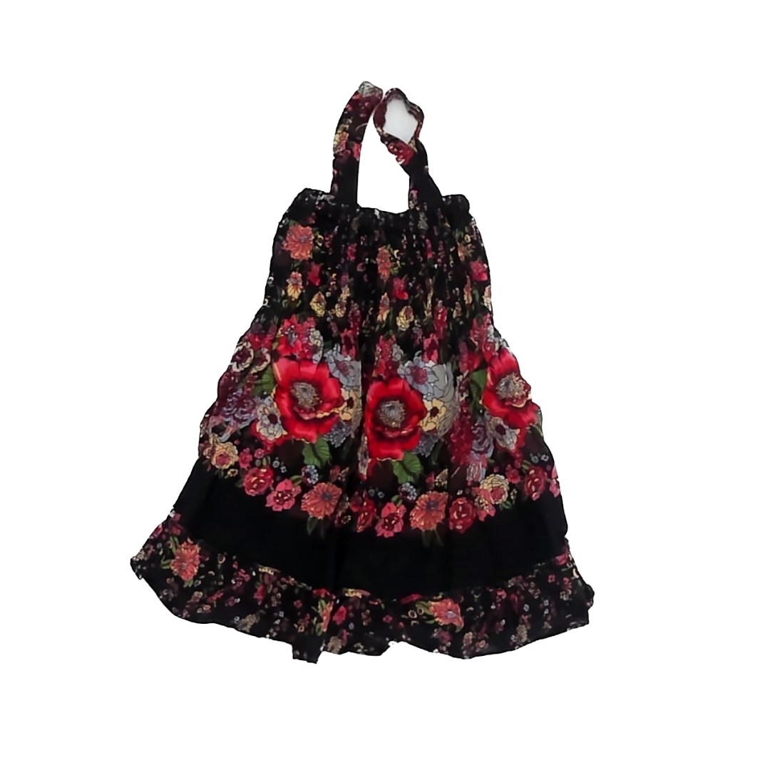 Unknown Girls Black Dress Size: 2T Black