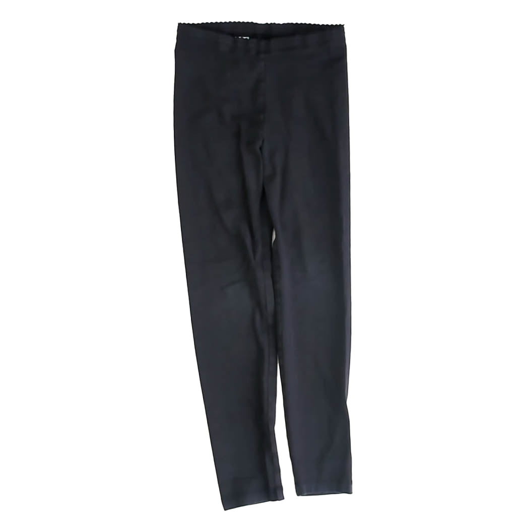 Tea Collection Girls Black Leggings Size: 8 Years Black
