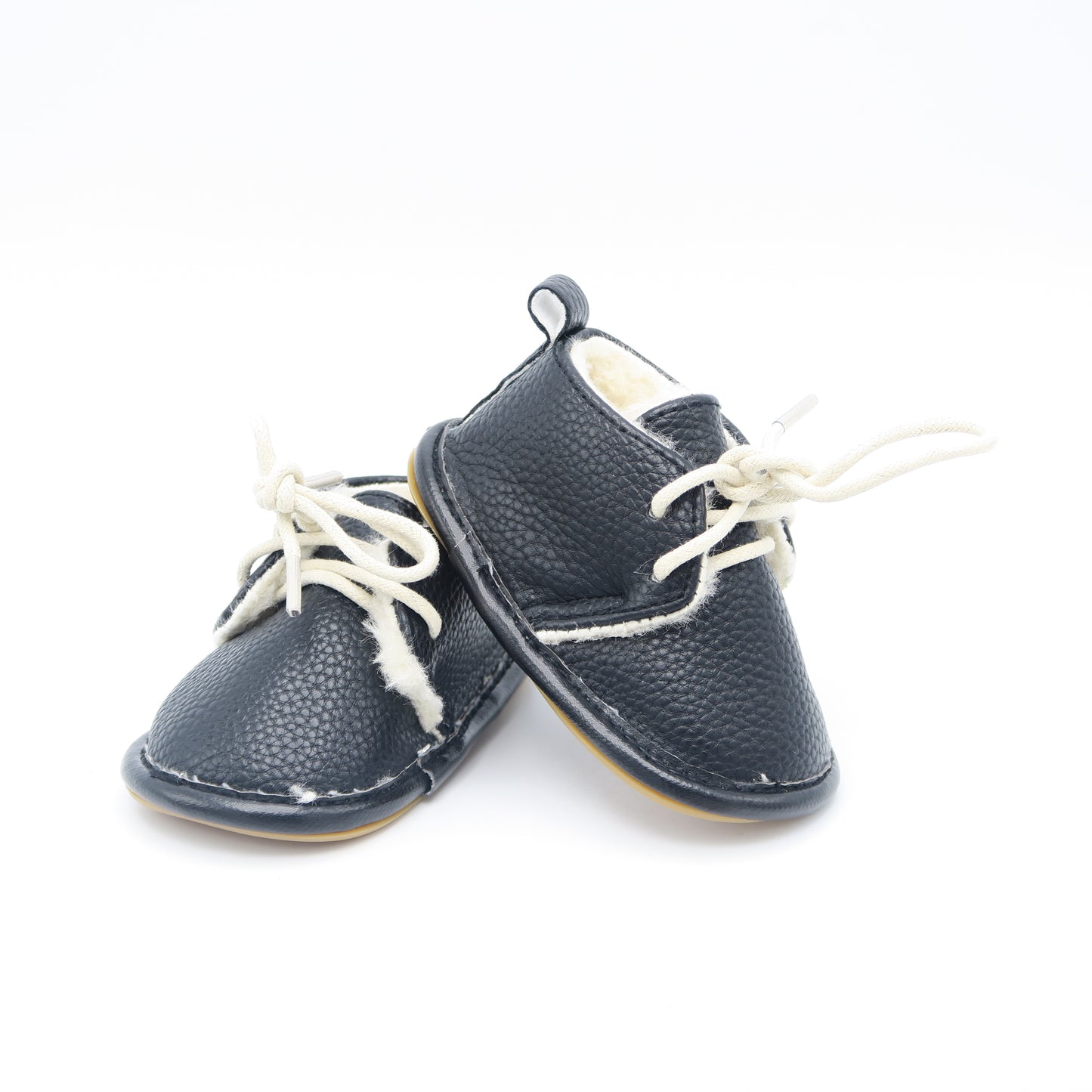Unknown Brand Boys Black Shoes Size: 2 Infant Black