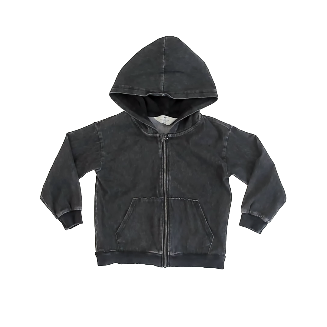 H&M Unisex Black Hoodie Size: 5-6 Years Black