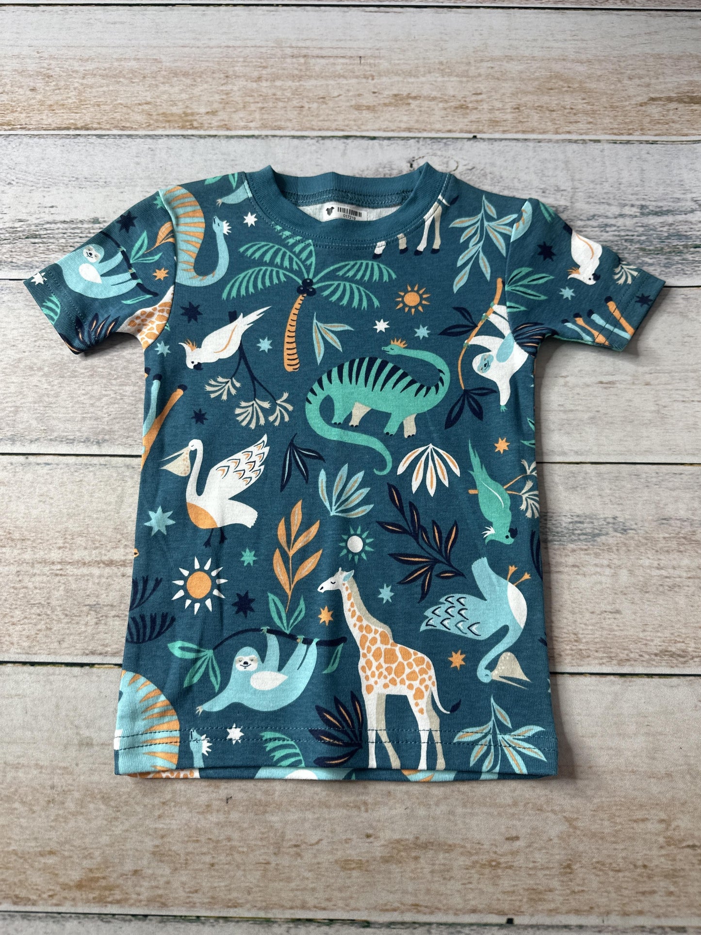 Carters Unisex Blue | animals Pajamas Size: 24 months Blue | animals