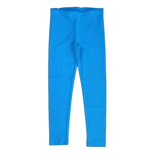 Tea Collection Girls Blue Aster Leggings Size: 6 Years Blue Aster