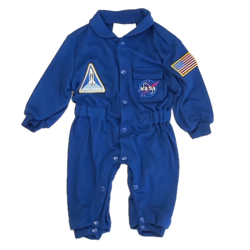 Get Real Gear Boys Blue Astronaut Costume Size: 6-12 Months Blue Astronaut