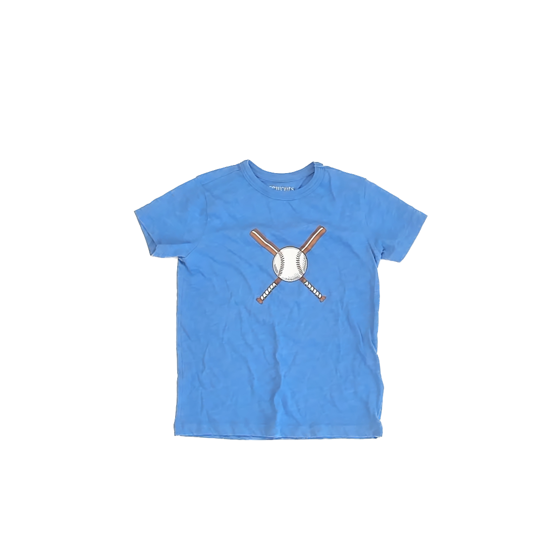 Crewcuts Boys Blue | Baseball T-Shirt Size: XS (4-5T) Blue | Baseball