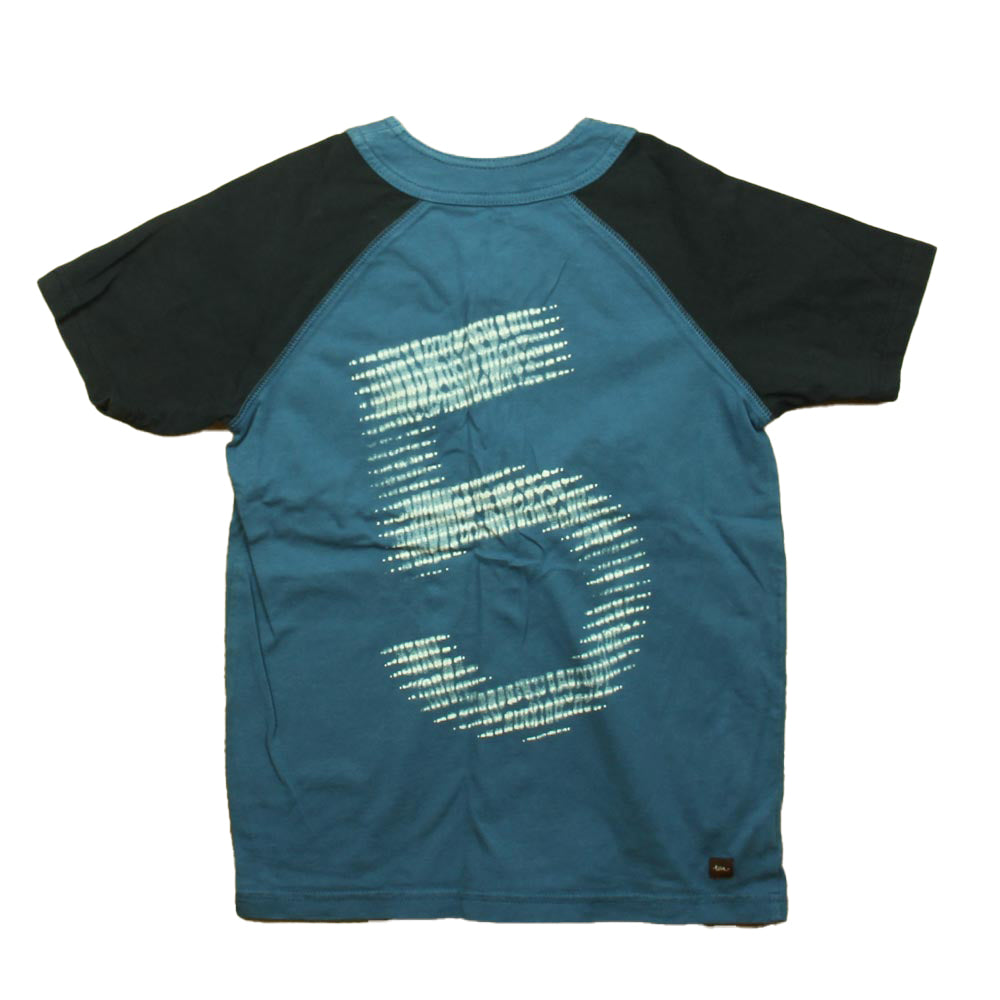 Tea Boys Blue Baseball T-Shirt Size: 8 Years Blue Baseball