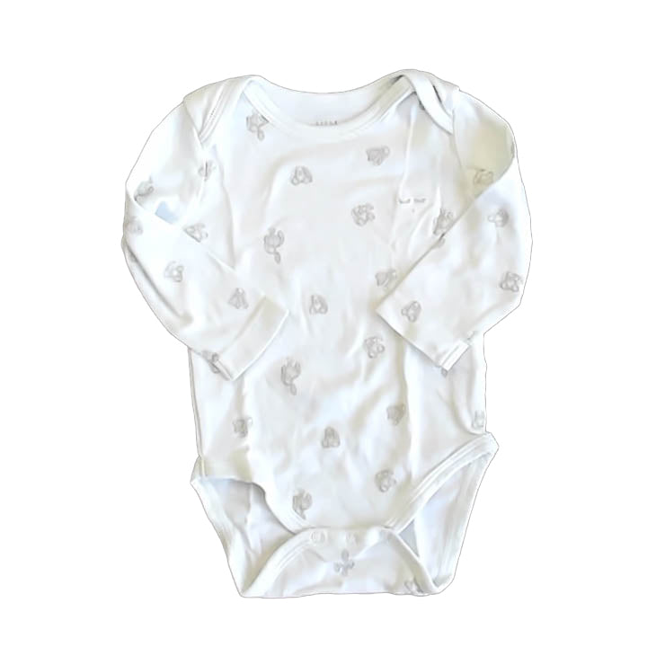 Livly Boys Blue Bunnies Onesie Size: 3-6 Months Blue Bunnies