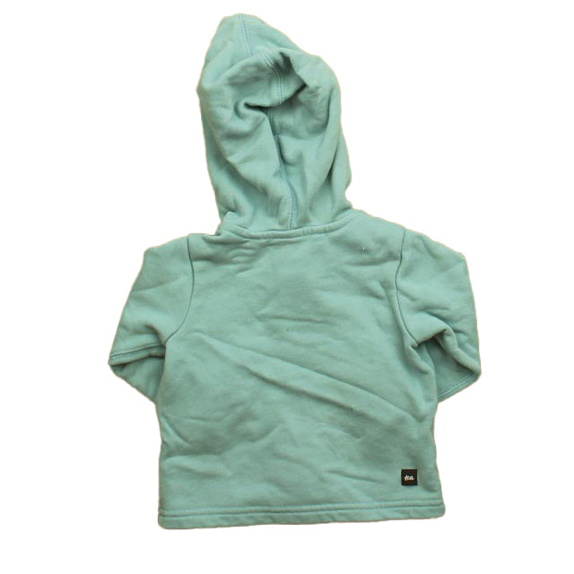 Tea Girls Blue Butterfly Hoodie Size: 3-6 Months Blue Butterfly