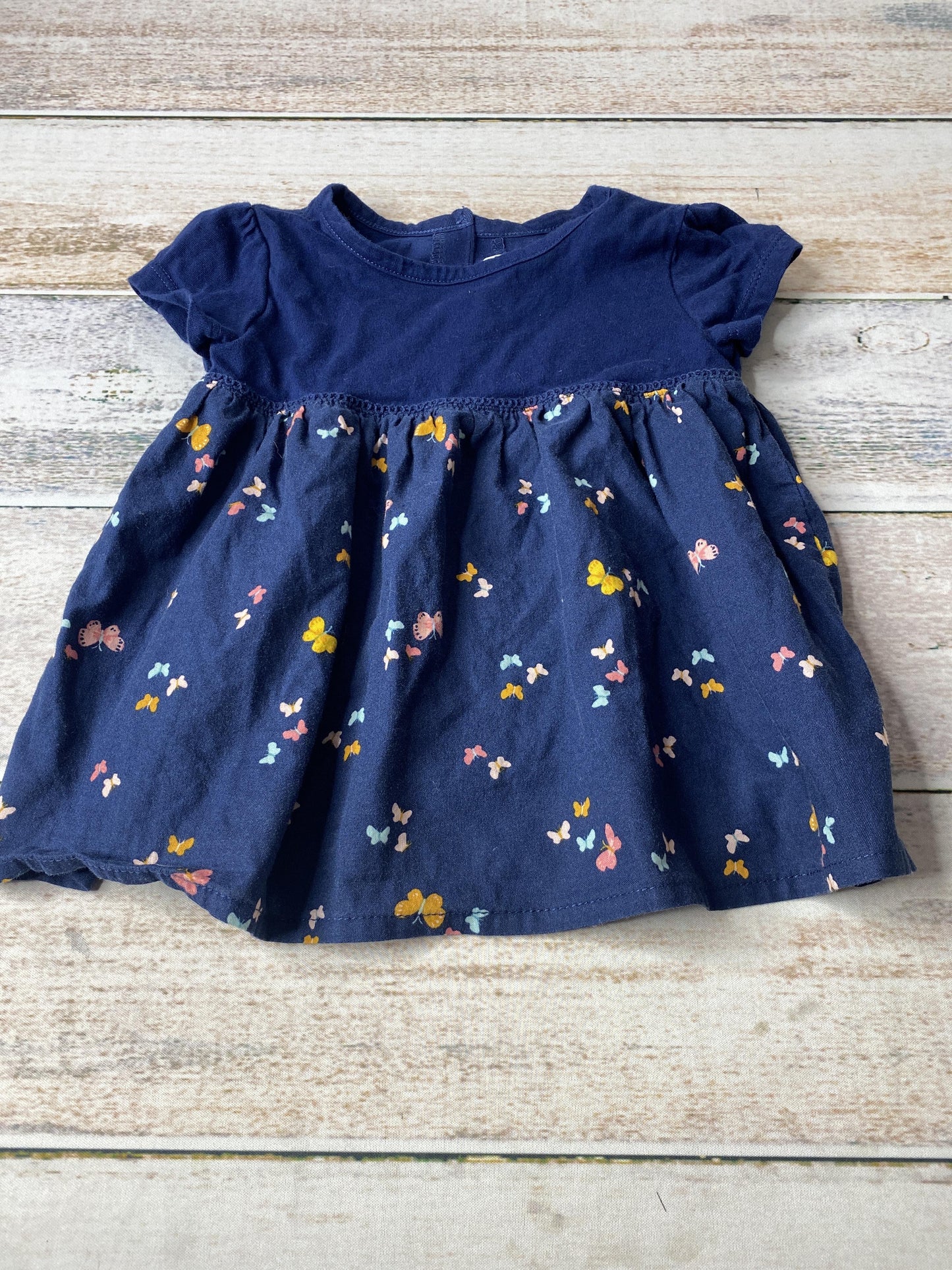 Carters Girls Blue | Butterfly T-Shirt Size: 2T Blue | Butterfly