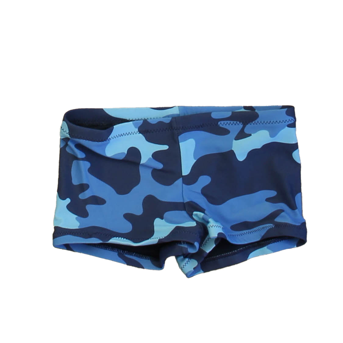 Primary.com Boys Blue Camo 1-piece Swimsuit Size: 2-3T Blue Camo