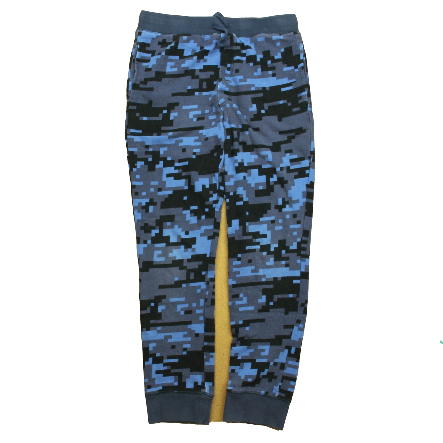 Rockets Of Awesome Boys Blue Camo Casual Pants Size: 12 Years Blue Camo