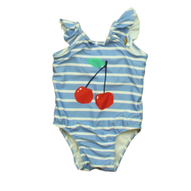 Gap Girls Blue Cherries 1-piece Swimsuit Size: 12-18 Months Blue Cherries