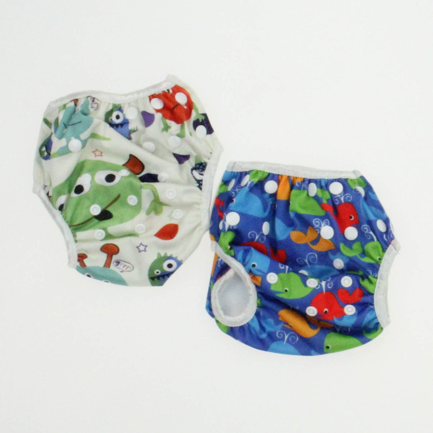 Unknown Brand Boys Blue | Cream | Multi 1-piece Swimsuit Size: 0-12 Months Blue | Cream | Multi