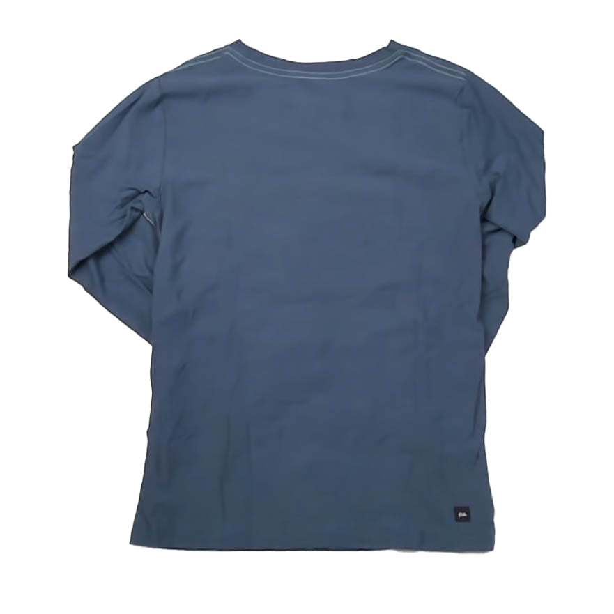 Tea Collection Boys Blue Deer Long Sleeve T-Shirt Size: 12 Years Blue Deer