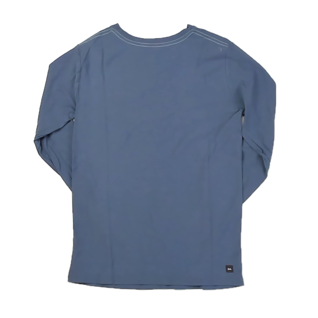 Tea Collection Boys Blue Deer Long Sleeve T-Shirt Size: 14 Years Blue Deer