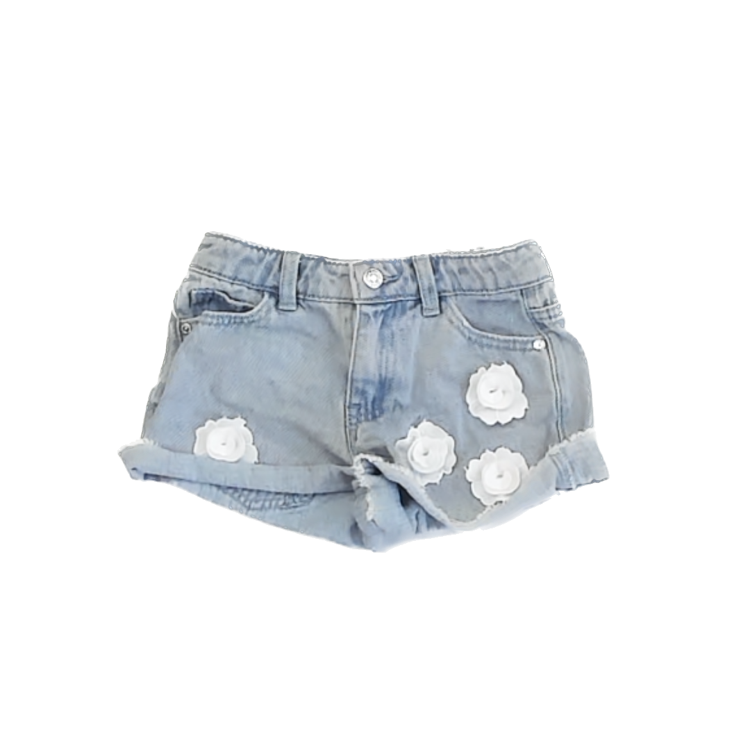 Jessica Simpson Girls Blue Denim Jean Shorts Size: 6 Years` Blue Denim