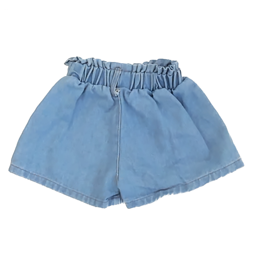 Unknown Girls Blue Denim Jean Shorts Size: 110 (4-5T) Blue Denim