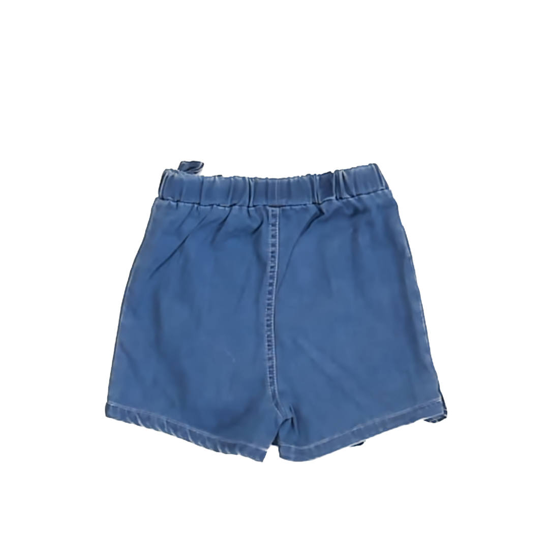Unknown Girls Blue Denim Skirt Size: 2-3T Blue Denim