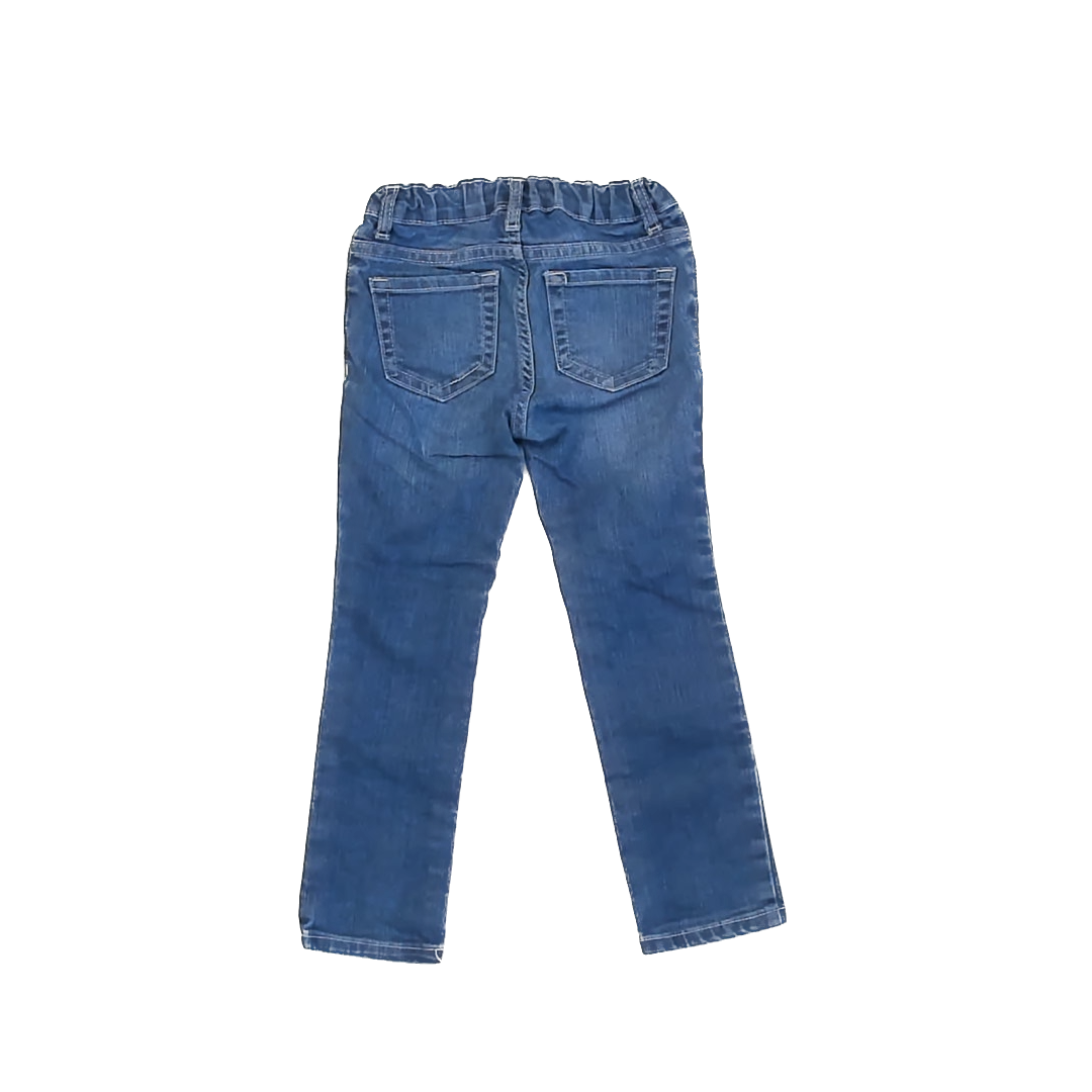 Children's Place Girls Blue Denim Jeans Size: 5T Blue Denim