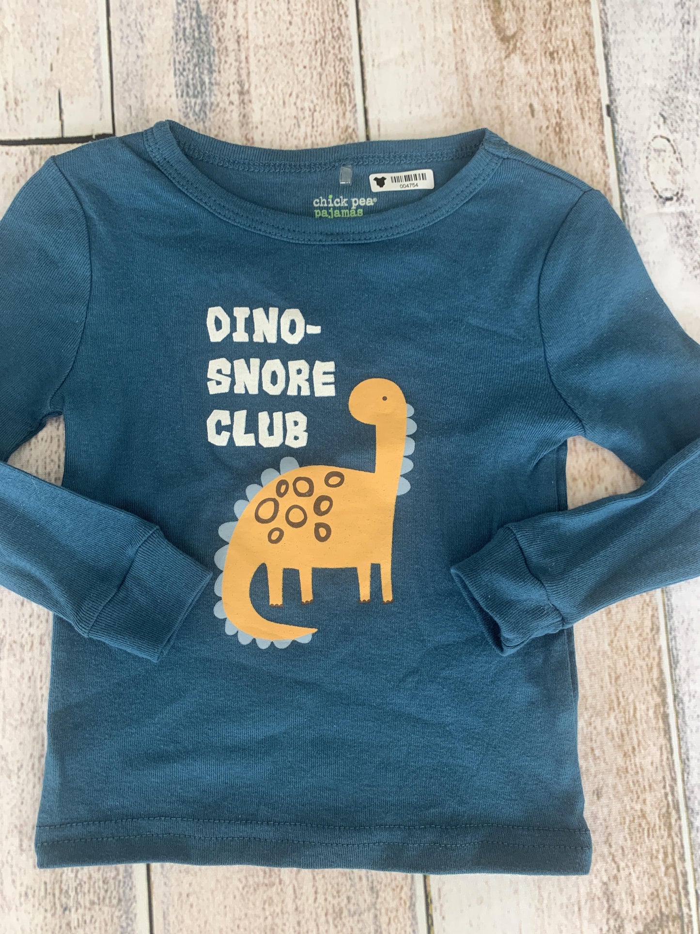 Chick Pea Boys Blue | Dinosaur Pajamas Size: 18 months Blue | Dinosaur