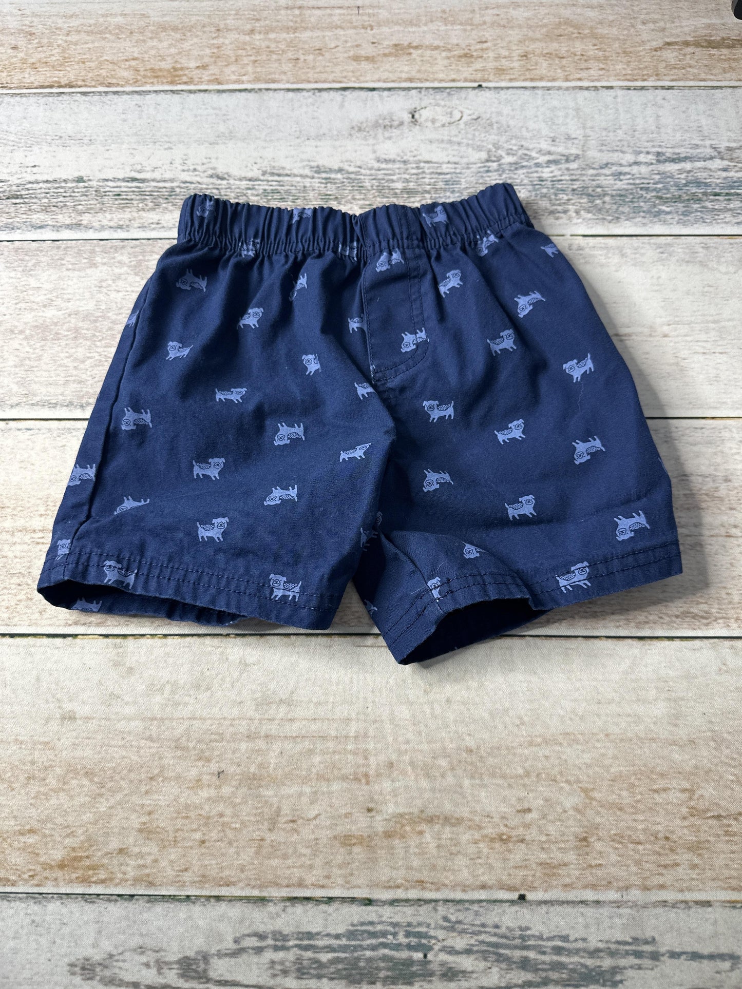 Carters Boys Blue | Dogs Shorts Size: 24 months Blue | Dogs