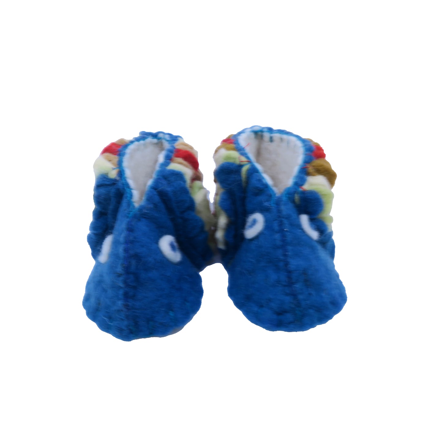 Unknown Brand Boys Blue Fish Slippers Size: 0-12 Months Blue Fish