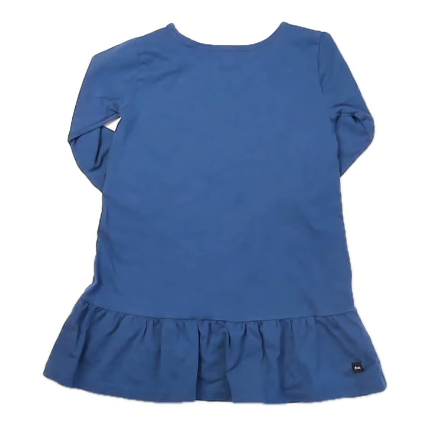 Tea Collection Girls Blue Floral Dress Size: 4T Blue Floral