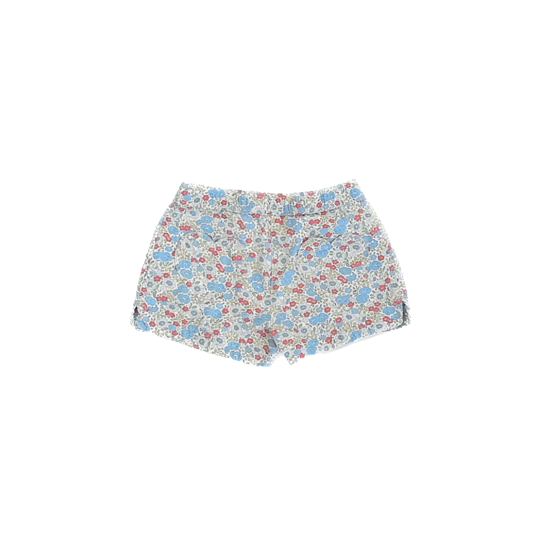Boden Girls Blue Flowers Shorts Size: 9 Years Blue Flowers