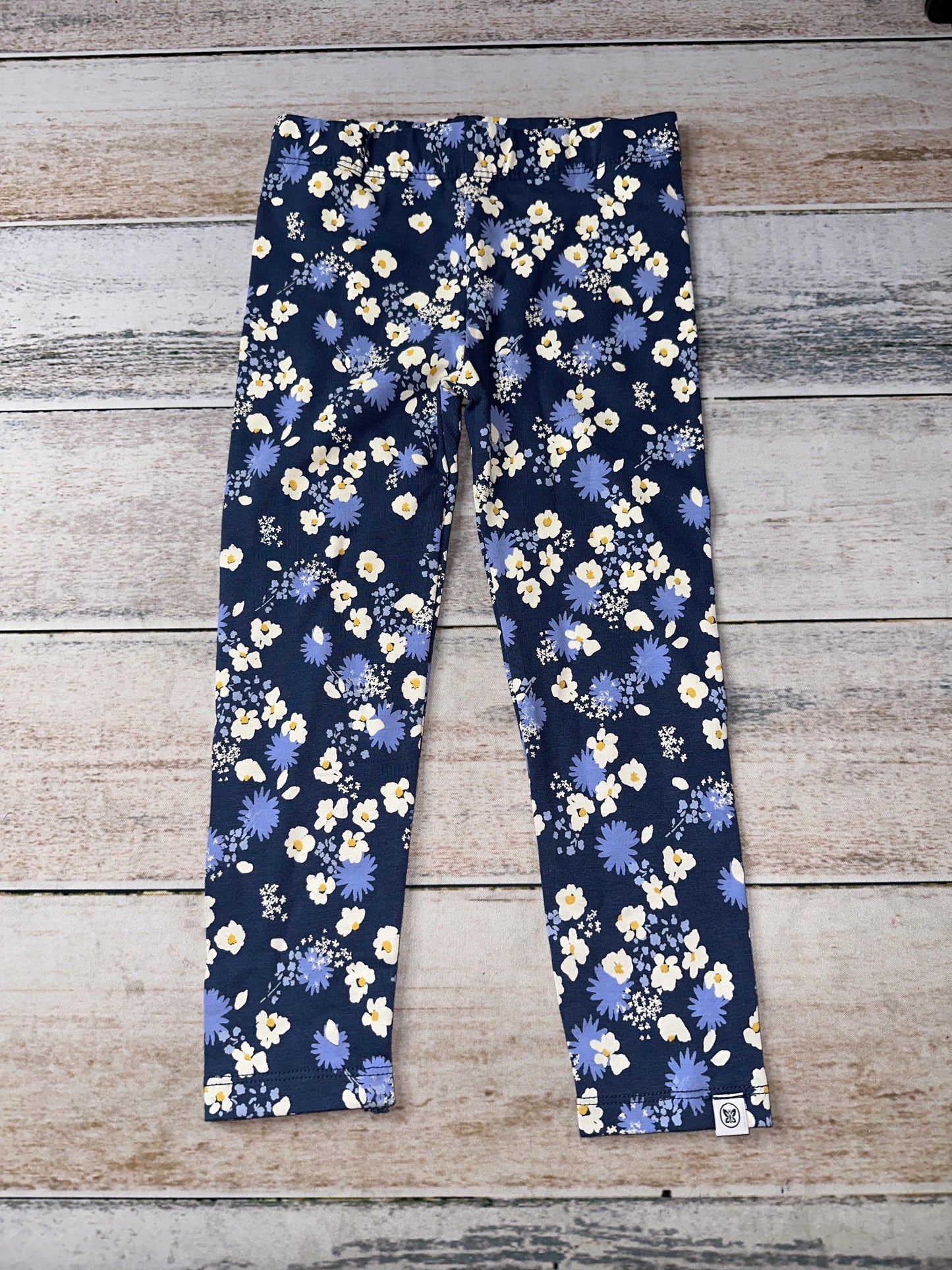 Honest co Girls Blue | Flowers Pants Size: 3T Blue | Flowers
