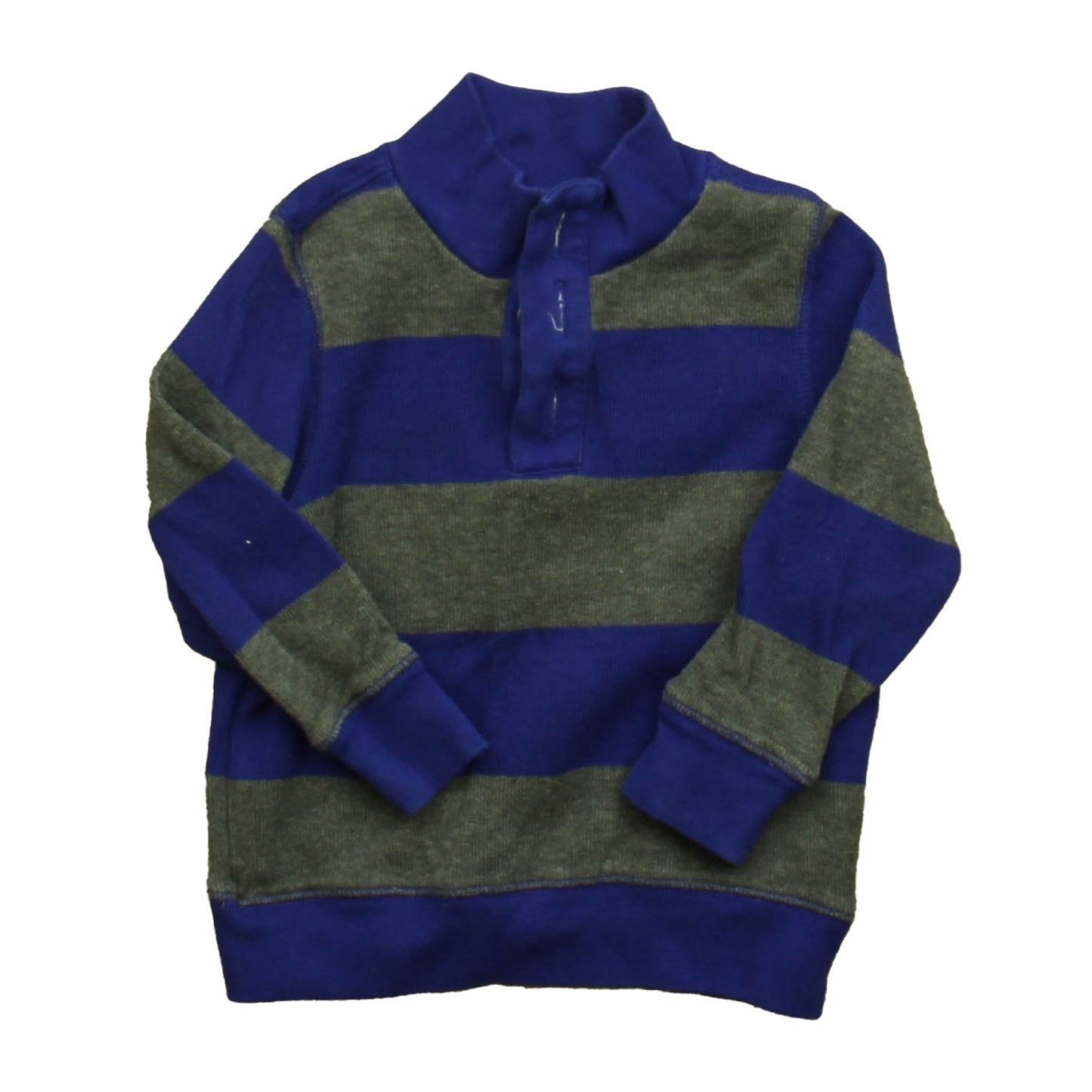 Gap Boys Blue | Gray Stripe Sweater Size: 2T Blue | Gray Stripe